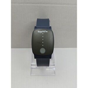 EmeTerm Explore Navy Anti Nausea Wristband FDA Cleared Rechargeable WAT Med Band